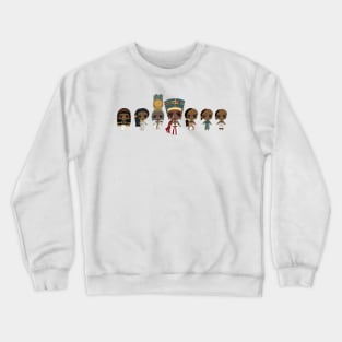 Nefertiti and her Six Daughters Crewneck Sweatshirt